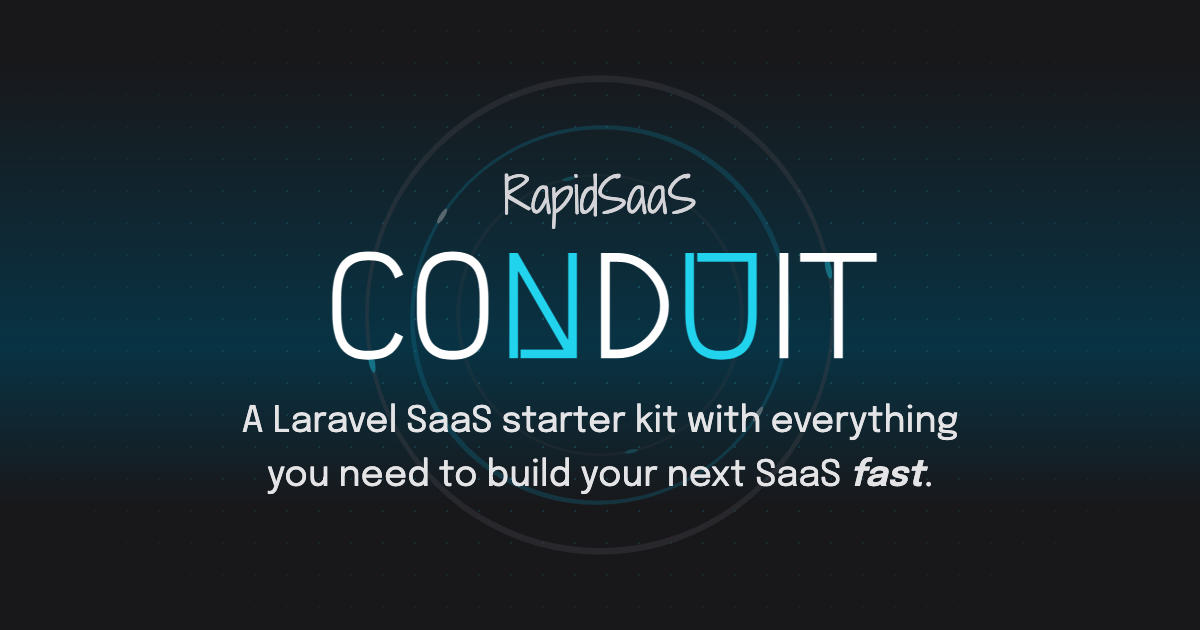 What is RapidSaaS Conduit?